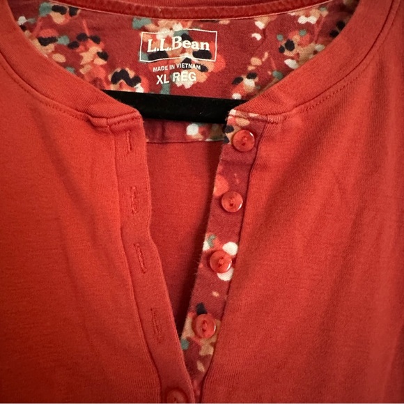 L.L. BEAN Henley Women XL Reg - Picture 4 of 8